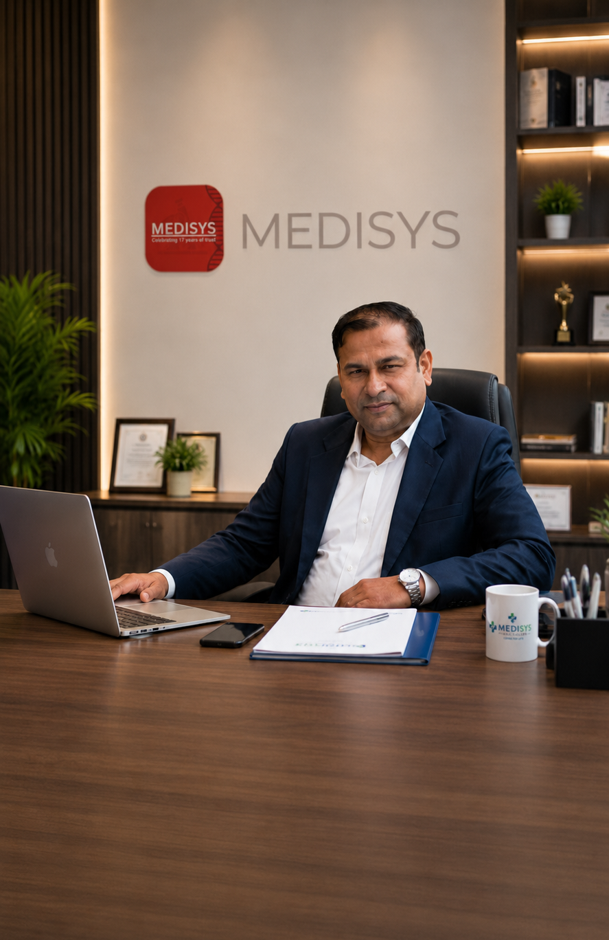 Hemendra Saini, Founder and Managing Director of Medisys
